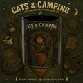 Cats & Camping Accent Coffee Mug — Cat Lover Camping Gift Mug 11oz