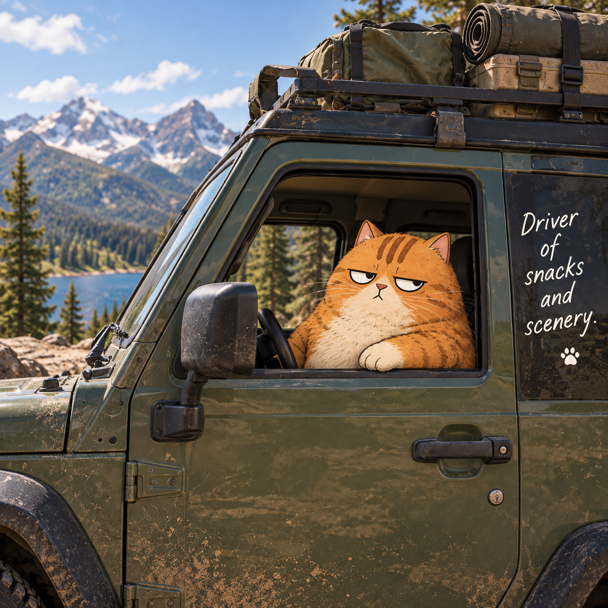 Elias, Driver of Snacks and Scenery