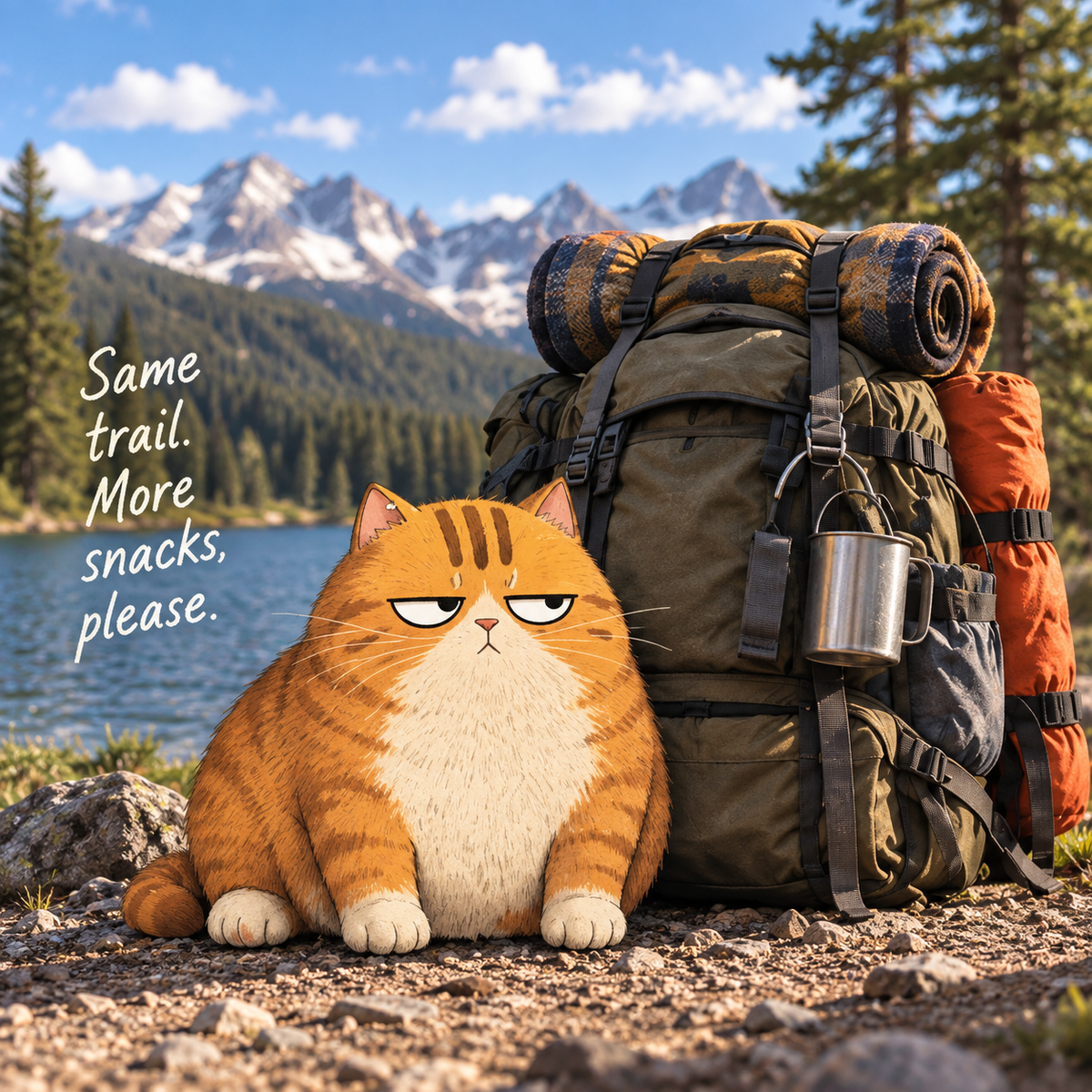 Elias Faces the Overpacked Trail